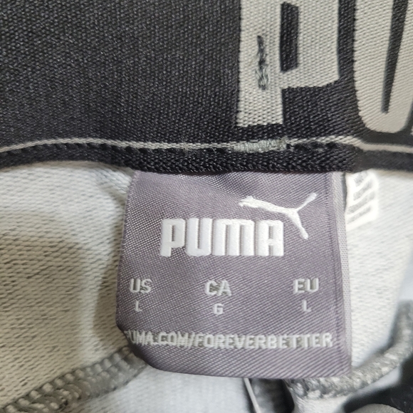 NEW Puma Mens L Training Pants Athletic Grey - Picture 8 of 11